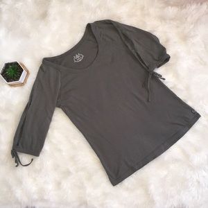 CLOSET CLOSING 12/31 prAna Olive Green Top M